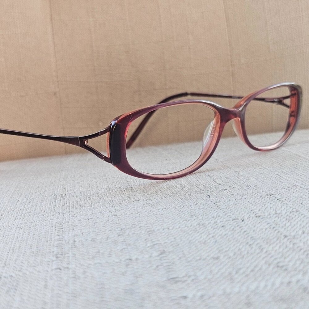 Anne Klein Women Eyeglasses Frame Brown Tone Eyewear Glasses AK8039 128 Frame